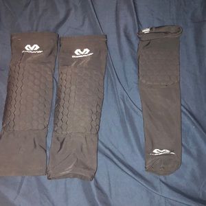 Mcdavid compression arm sleeve and leg sleeves